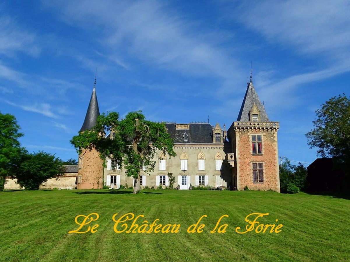 Chateau De La Forie Saint-Etienne-sur-Usson Exterior photo