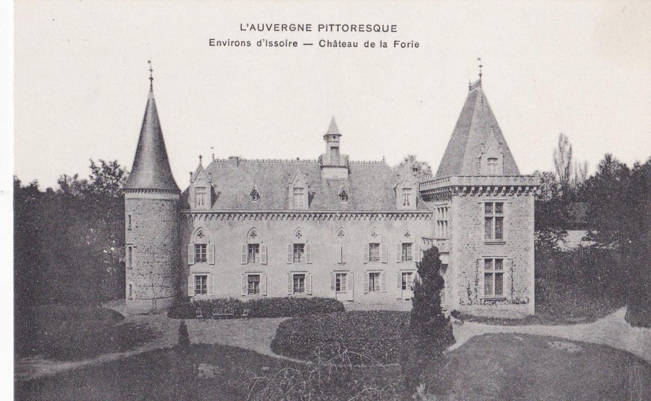 Chateau De La Forie Saint-Etienne-sur-Usson Exterior photo
